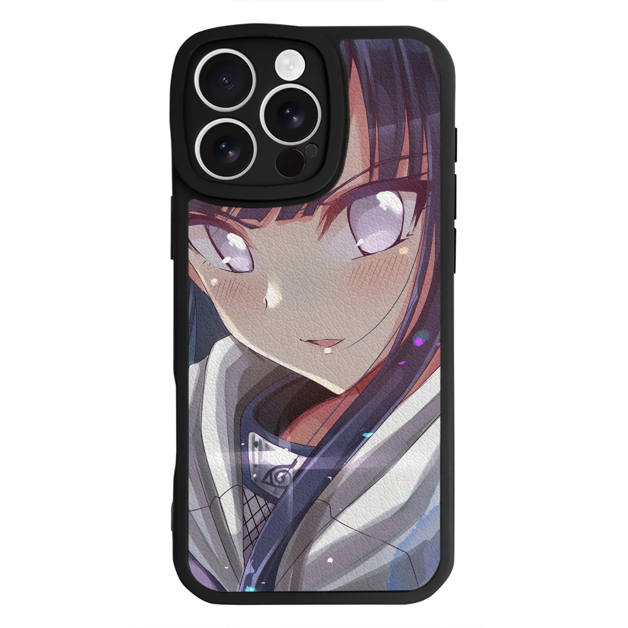 （画像用） NARUTO -ナルト- NARUTO -ナルト- 疾風伝 【iPhone 16シリーズ対応】シリコンスマホケース（レザー調） 材質：シリコン